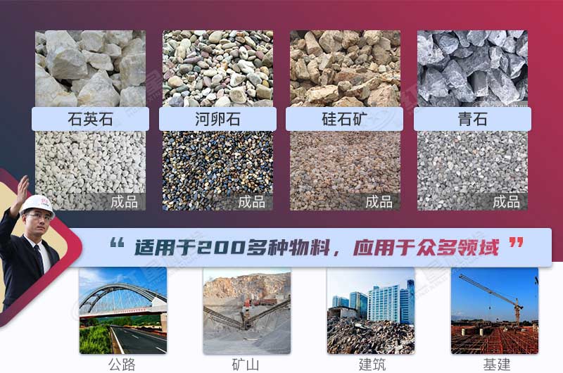 花岗岩破碎制砂用什么设备？生产线多少钱一套？(图1)