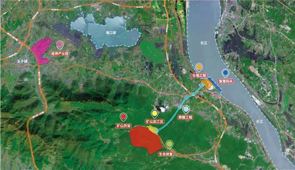 总投资100亿元！湖北黄石7000万吨年砂石项目正式开工(图2)