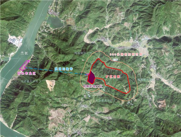 储量超22亿吨！浙江建德990万吨年大型砂石项目加速推进(图3)
